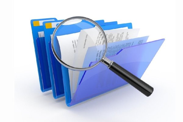 Документы на прозрачном фоне