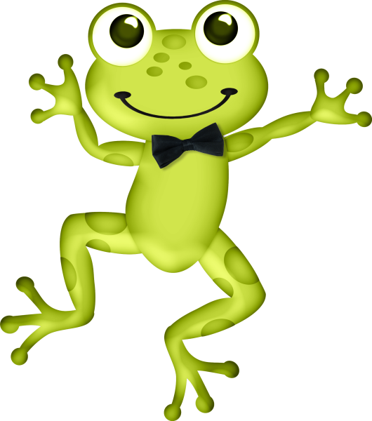 Лягушонок мультяшный