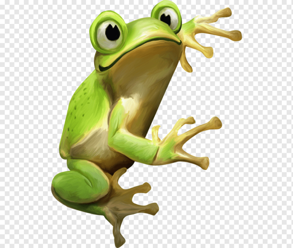 Жаба мультяшная