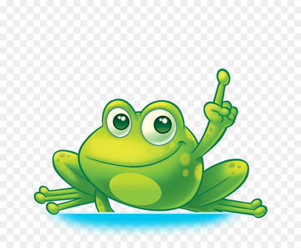 Лягушка без фона