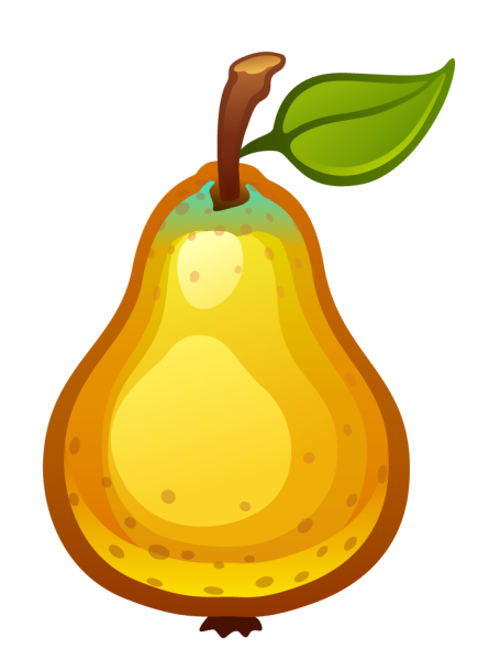 Мультяшные фрукты