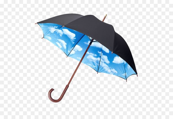 Зонт на белом фоне