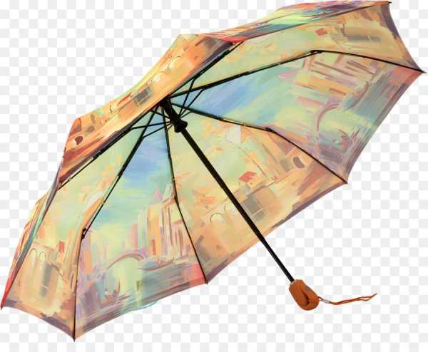 Зонт на прозрачном фоне