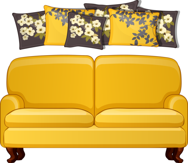 Диванчик нарисованный