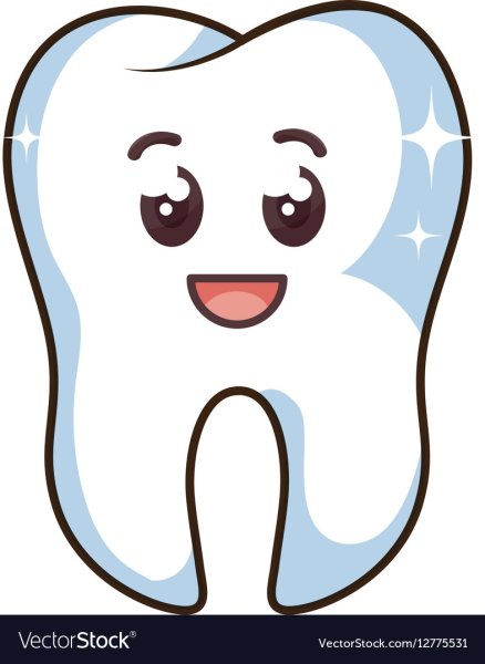 Красивый зубик