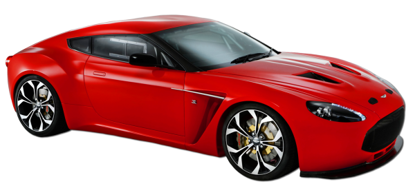 Машина на белом фоне