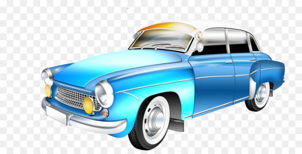 Машинка на прозрачном фоне