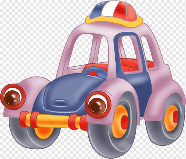 Машина мультяшная