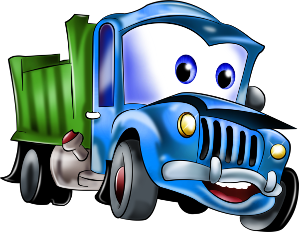 Машинка мультяшный