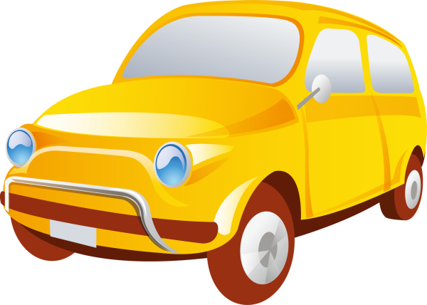 Мультяшный автомобиль