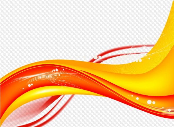 Желтая абстракция