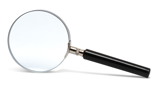 Лупа прозрачная