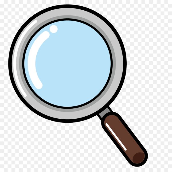 Лупа мультяшная