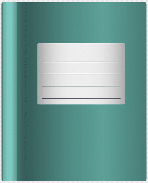 Тетрадь клипарт на прозрачном фоне