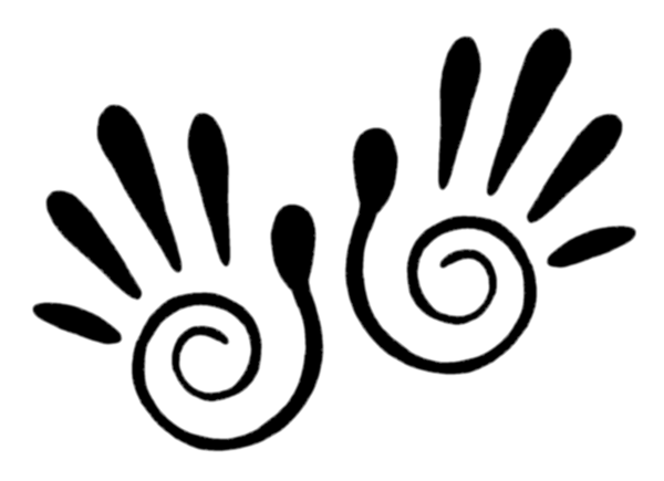 Руки массажиста вектор