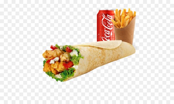 Шаурма в пите для фотошопа