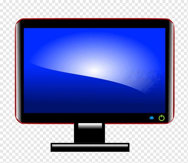 Монитор нарисованный