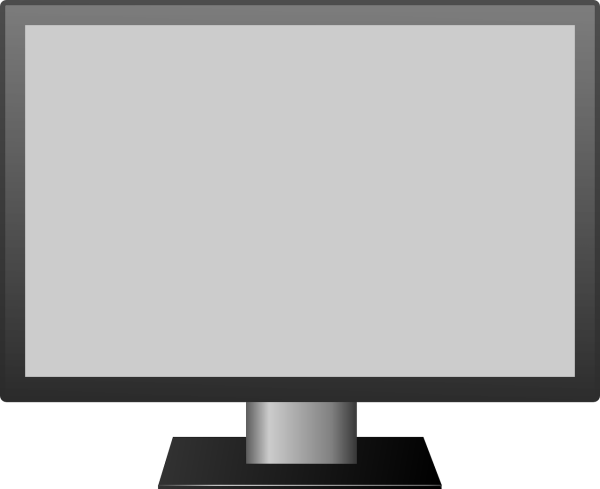 Экран телевизора вектор