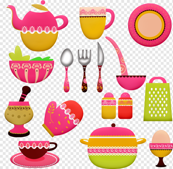 Посуда для кухни мультяшная