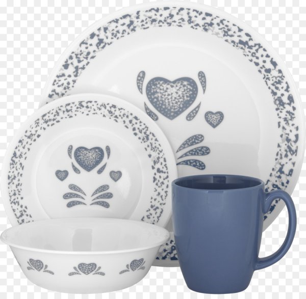 Комплекты посуды тарелки чашки