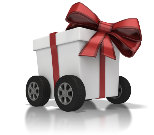 Грузовик с подарками