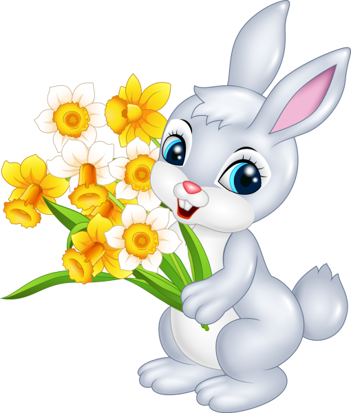 Кролик мультяшный