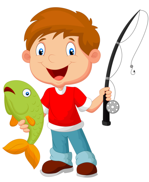 Человек с удочкой