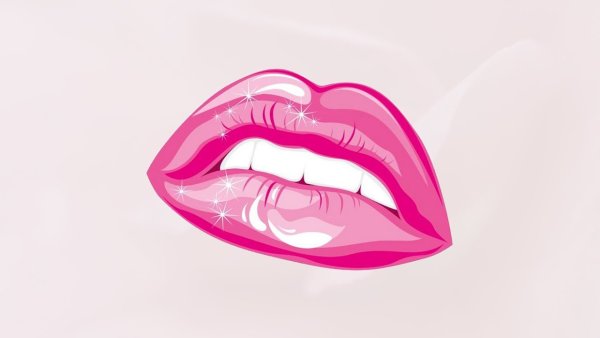 Графические губы