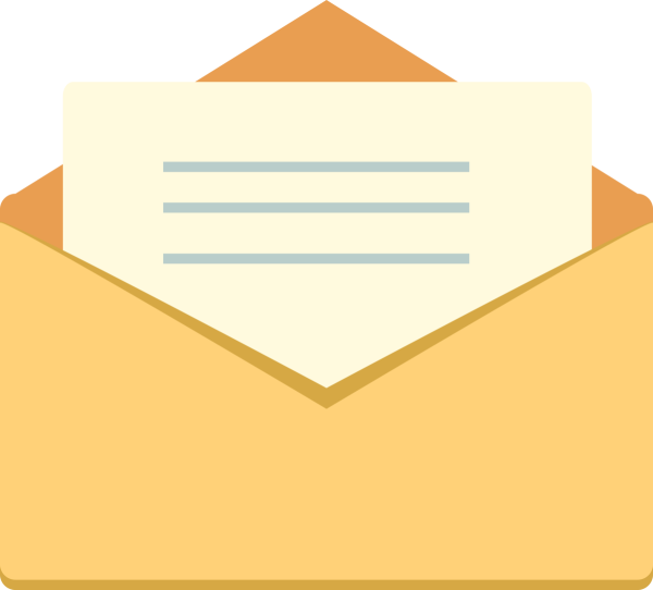 Письмо без фона