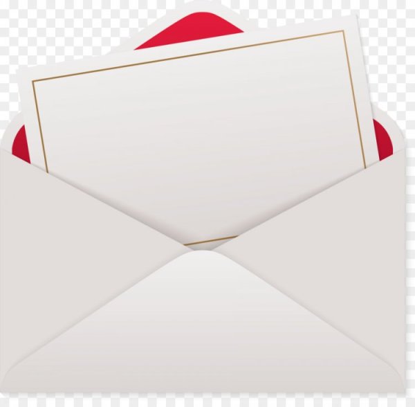 Конверт с запиской