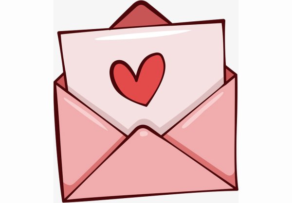 Конверт рисованный