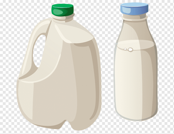 Молоко на прозрачном фоне