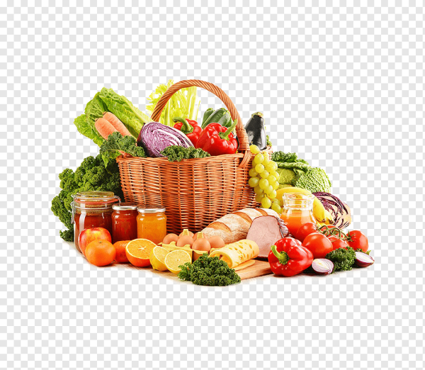 Корзина с продуктами