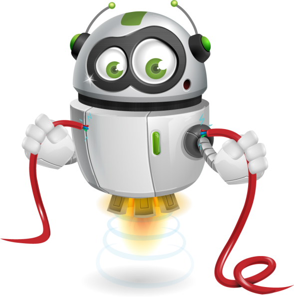 Робот мультяшный
