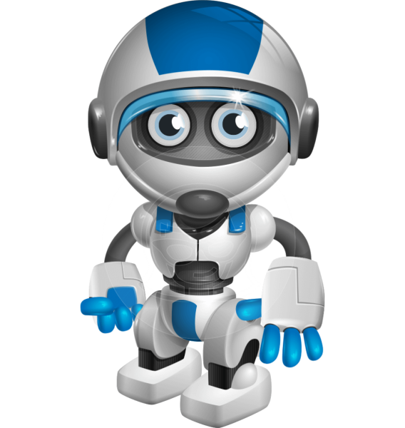 Робот клипарт на прозрачном фоне