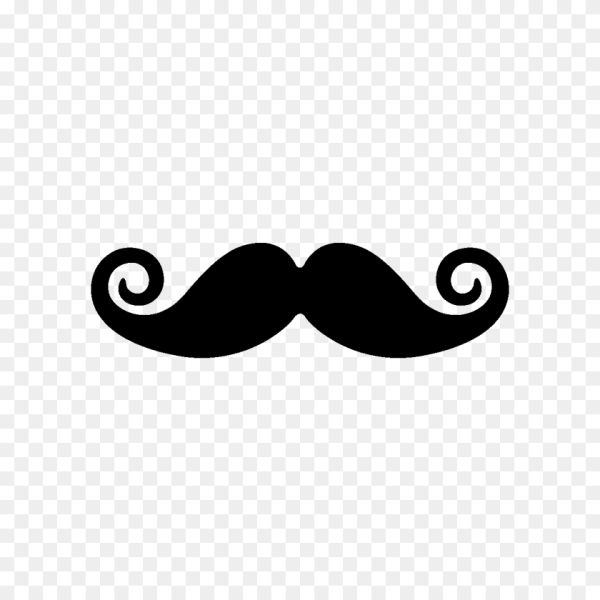 Усы без фона