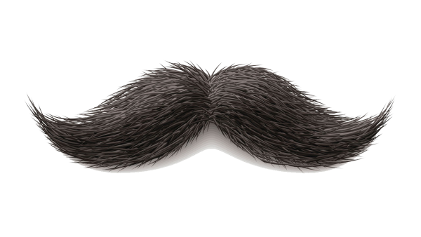 Усы без фона