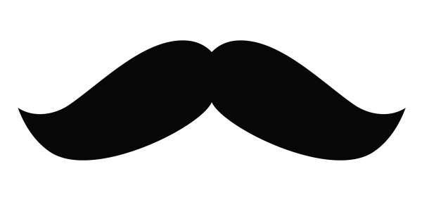 Усы силуэт