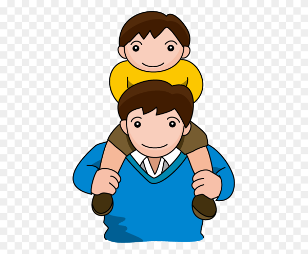 Отец мультяшный