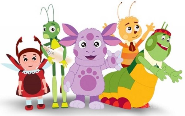 Герои мультфильма Лютик