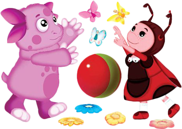 Герои мультфильма Лютик