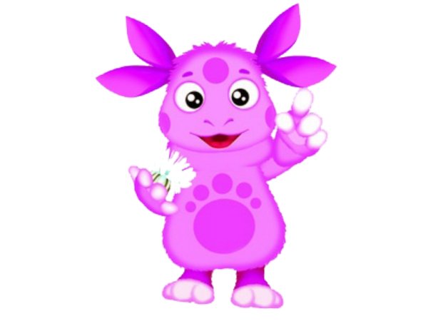 Лунтик с цветочком