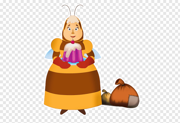 Герои мультфильма Лунтик баба Капа