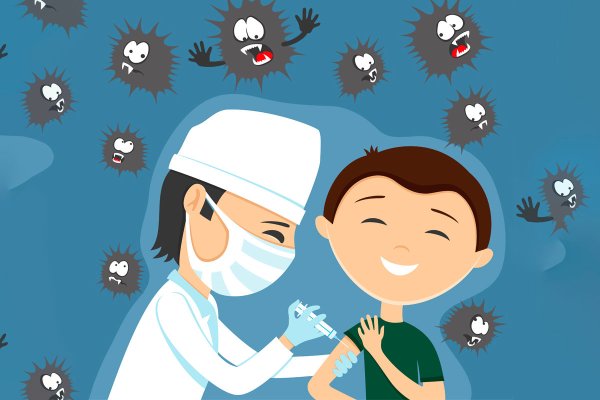 Вакцинация иллюстрация