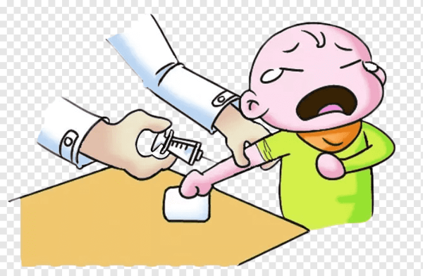 Прививка мультяшка