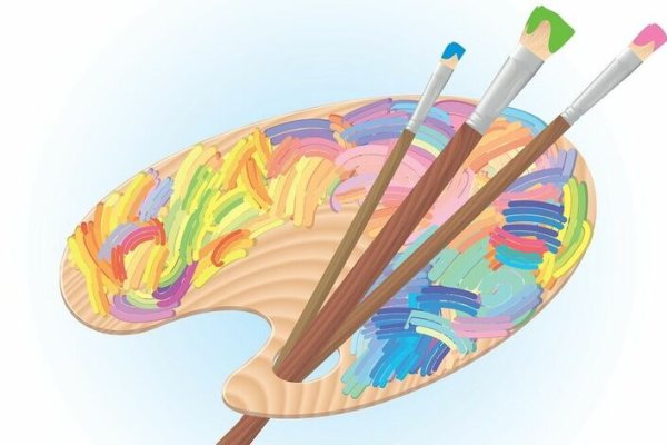 Мольберт и кисти