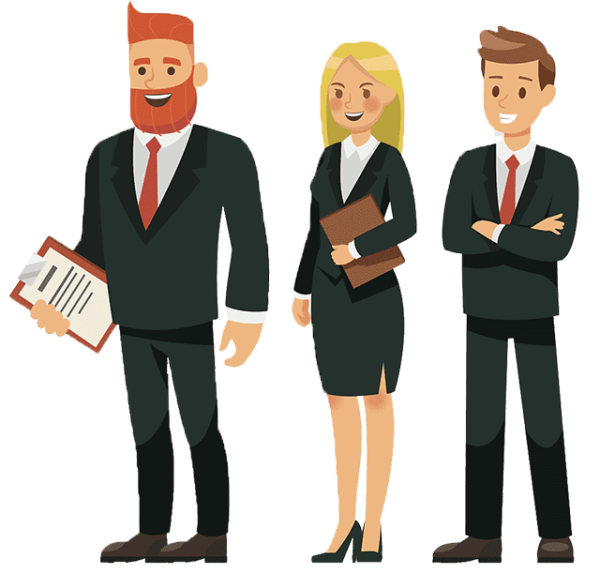 Работники мультяшные