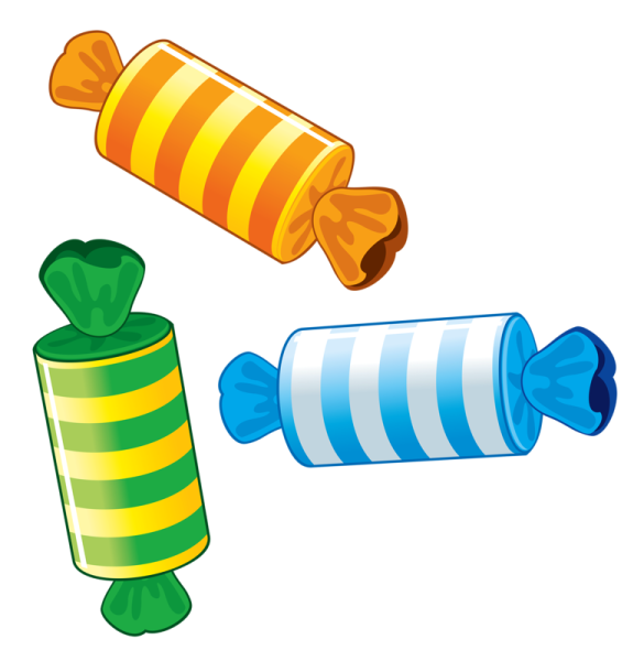 Конфеты мультяшные