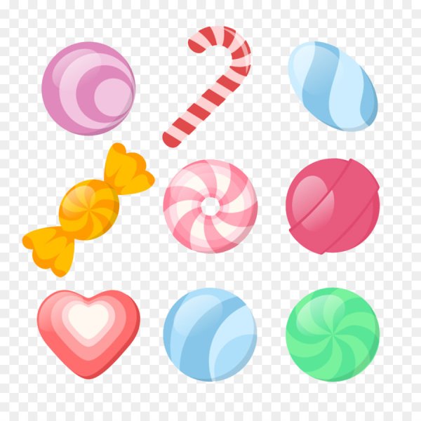 Векторная конфета