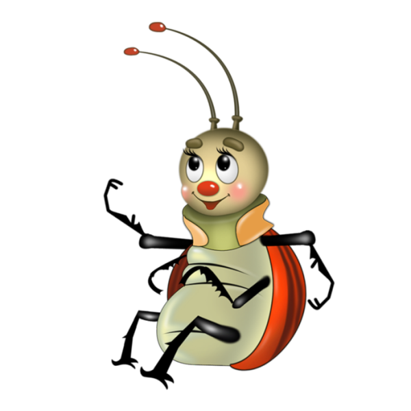Жучок мультяшный